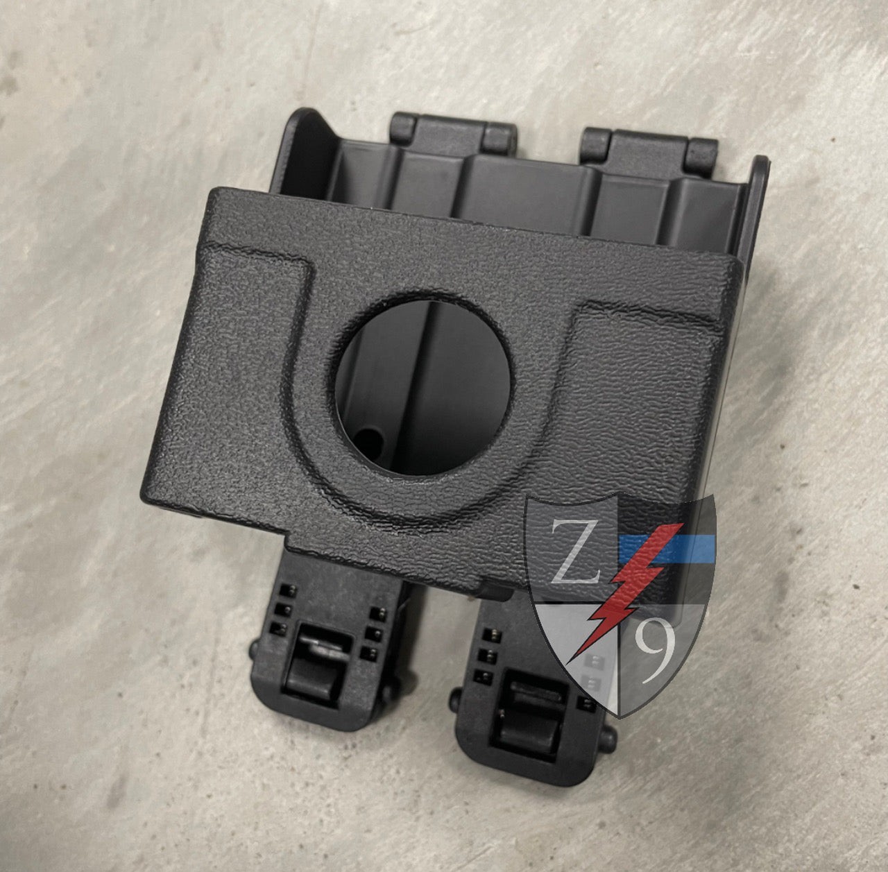 Zero9 Z9-2008-BLK-MLK Body Cam Case for Arbitrator BWC, Black Molle