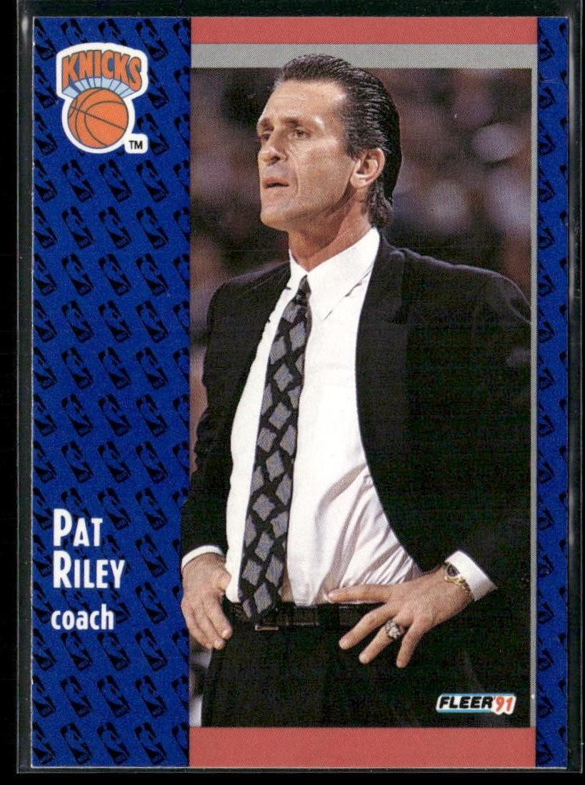 1991-92 Fleer #139 Pat Riley