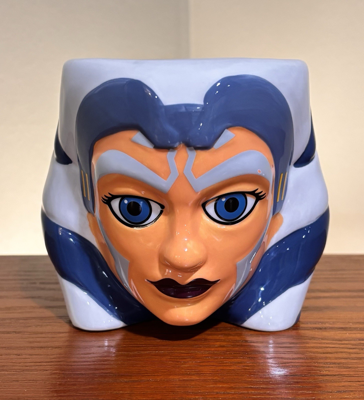 Star Wars Ahsoka Tano 3D Face Ceramic Galerie 20 oz Mug