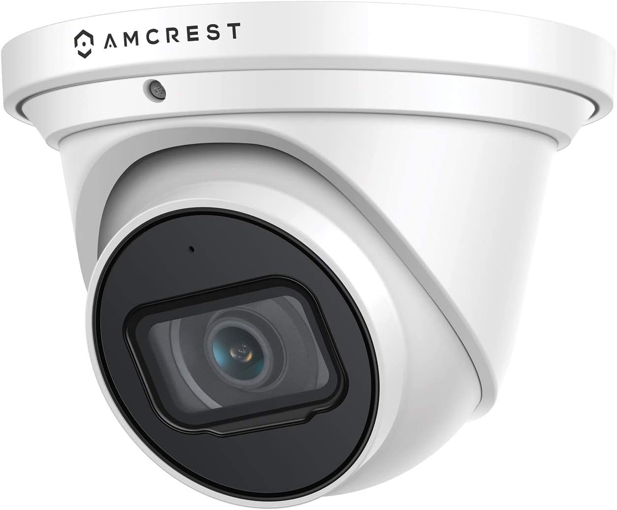 Amcrest UltraHD 4K 8MP PoE Outdoor Security IP Turret Camera 98ft Night Vision