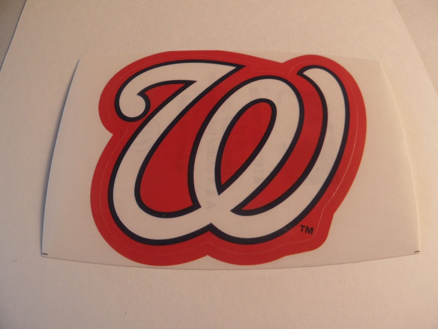 Washington Nationals W Logo Sticker MLB Baseball A&A Global Industries