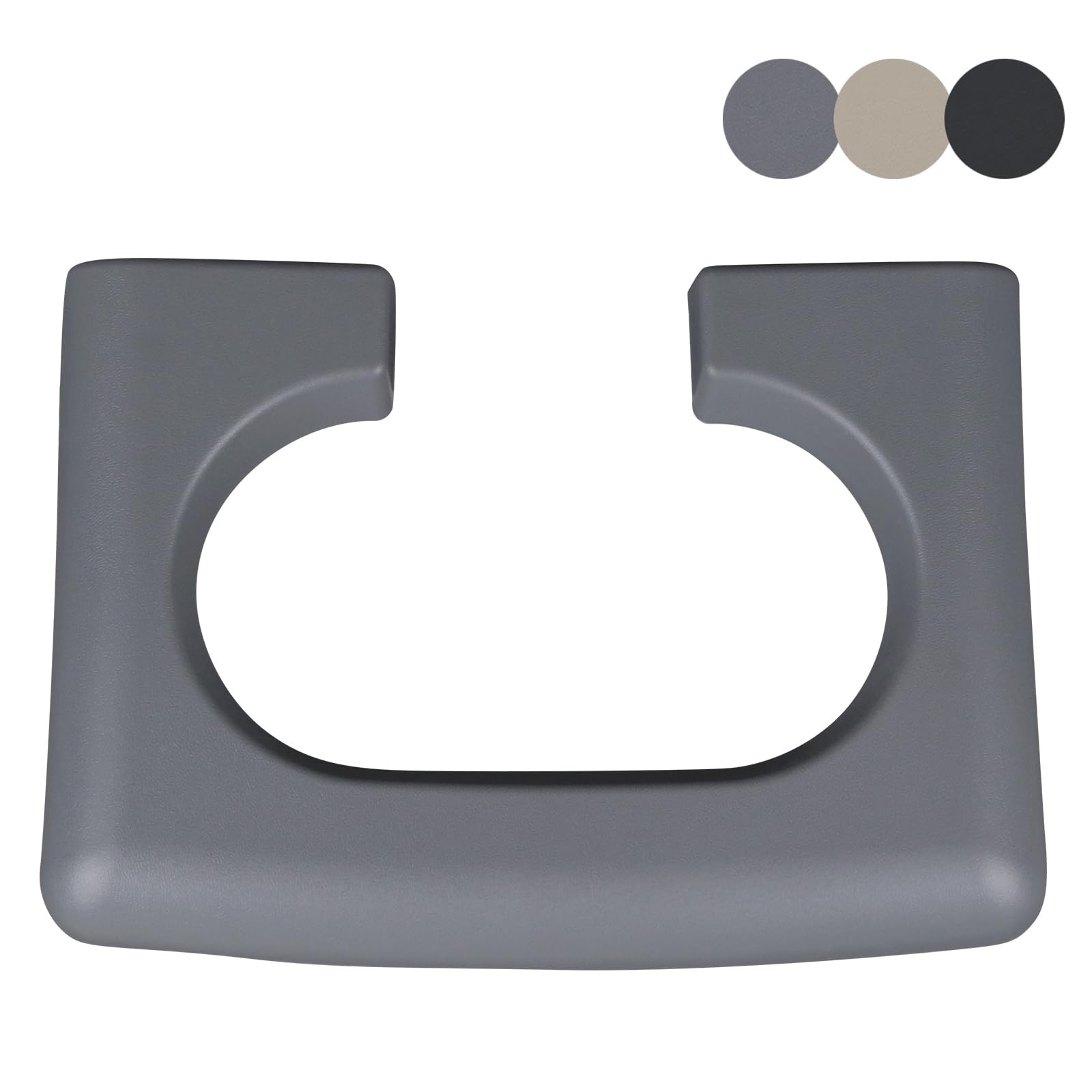 Center Console Cup Holder Pad 04-14 Ford F150 Gray 