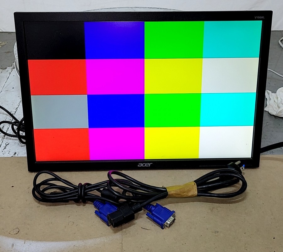 ACER v196wl um.cv6aa.002 19" Monitor VGA DVI GRADE B