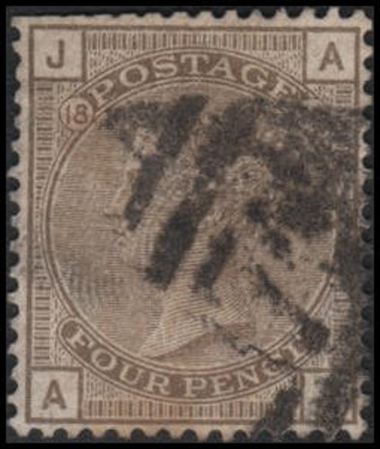 Great Britain #84 Used