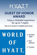 Hyatt Hotels Suite Upgrade Award up to 7 Nights EXP 02/29/2028