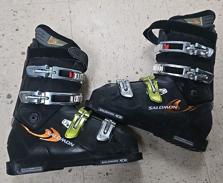 Salomon Xwave 6.0 Sensifit Downhill men’s 8 Ski Boots Flex 70  306mm Free ShipUS