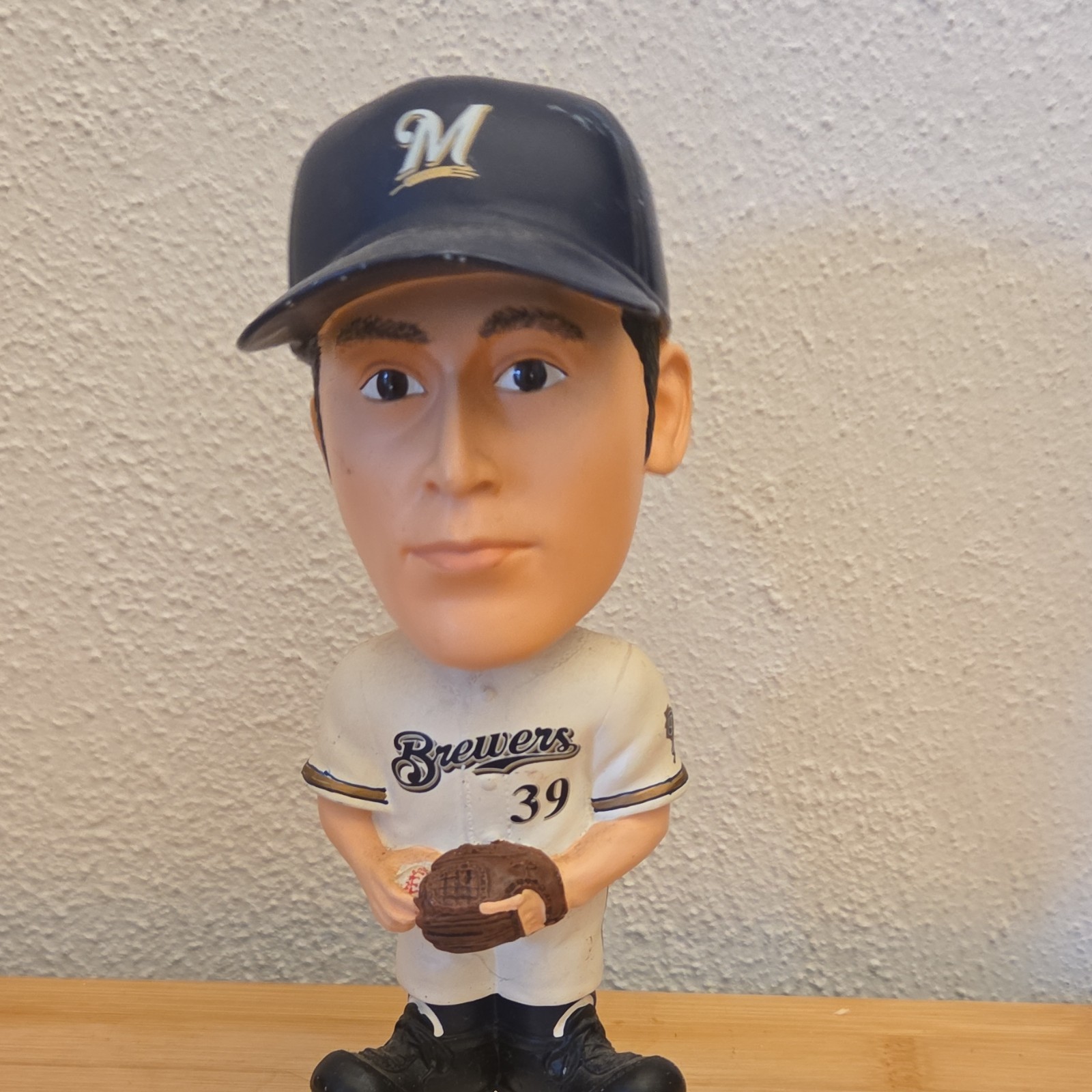 #39 Bobblehead Figure Milwaukee Brewers MLB Baseball Collectible