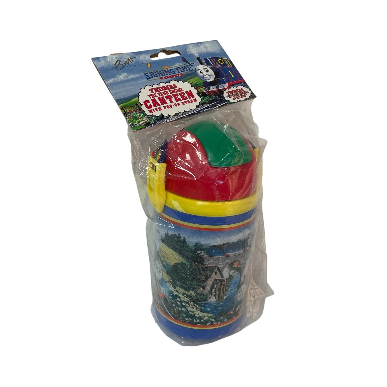 Thomas The Tank Engine Canteen Shining Time Station Scarce Vintage 1992 New