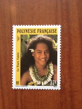POLYNESIA No 373 ** MNH Tiare Year 1990