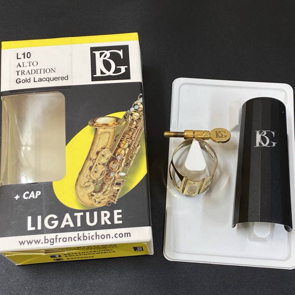 BG / Bee Gee L10 Alto Saxophone Ligature Used