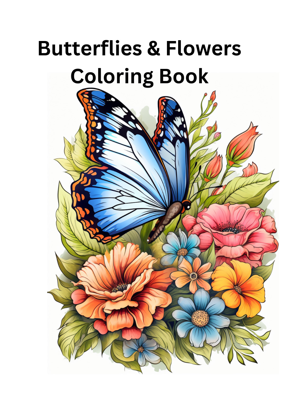 Butterfly Coloring Book for Adults & Teens |