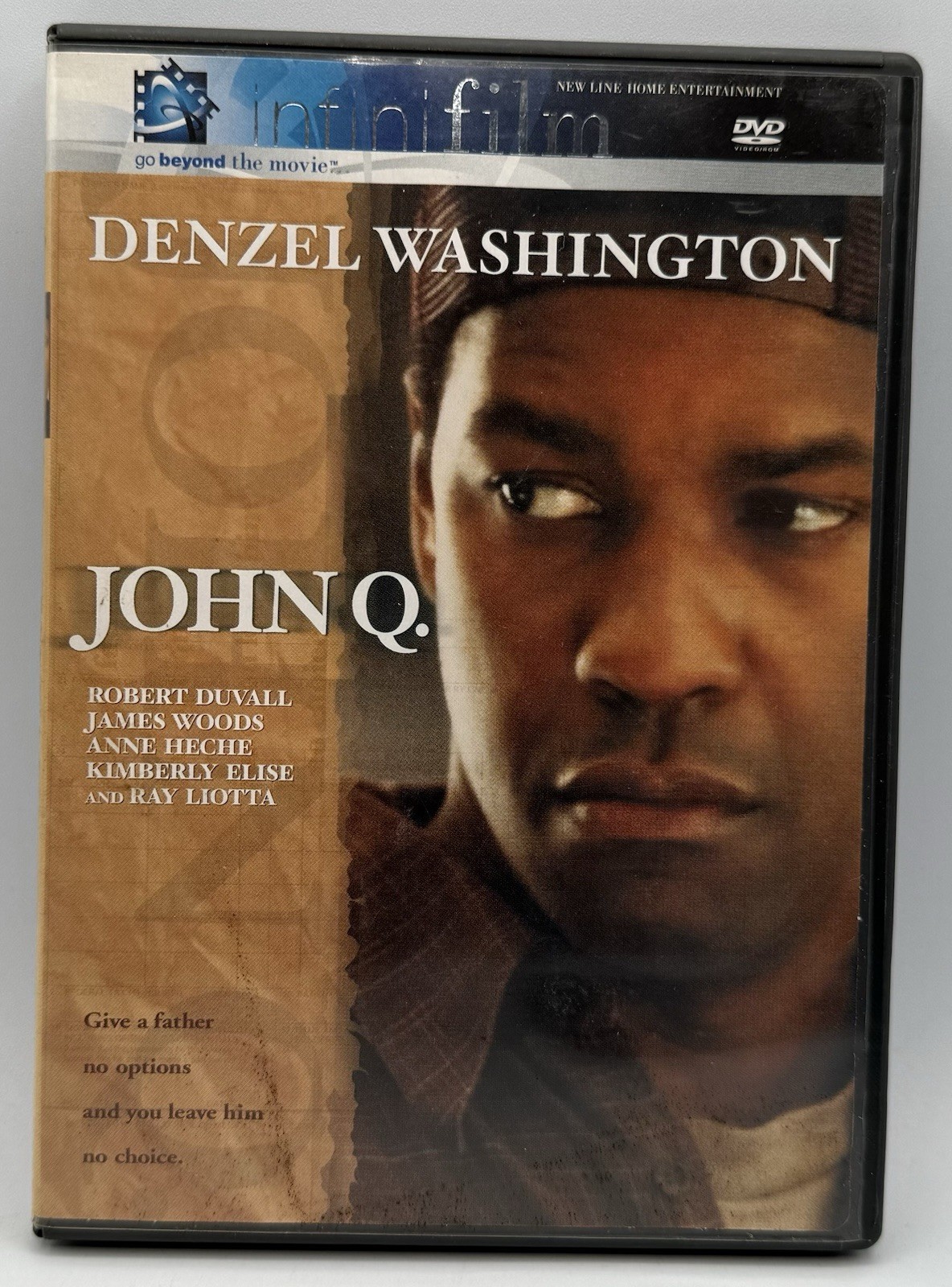 John Q. DVD Widescreen infinifilm Denzel Washington Robert Duvall James Woods