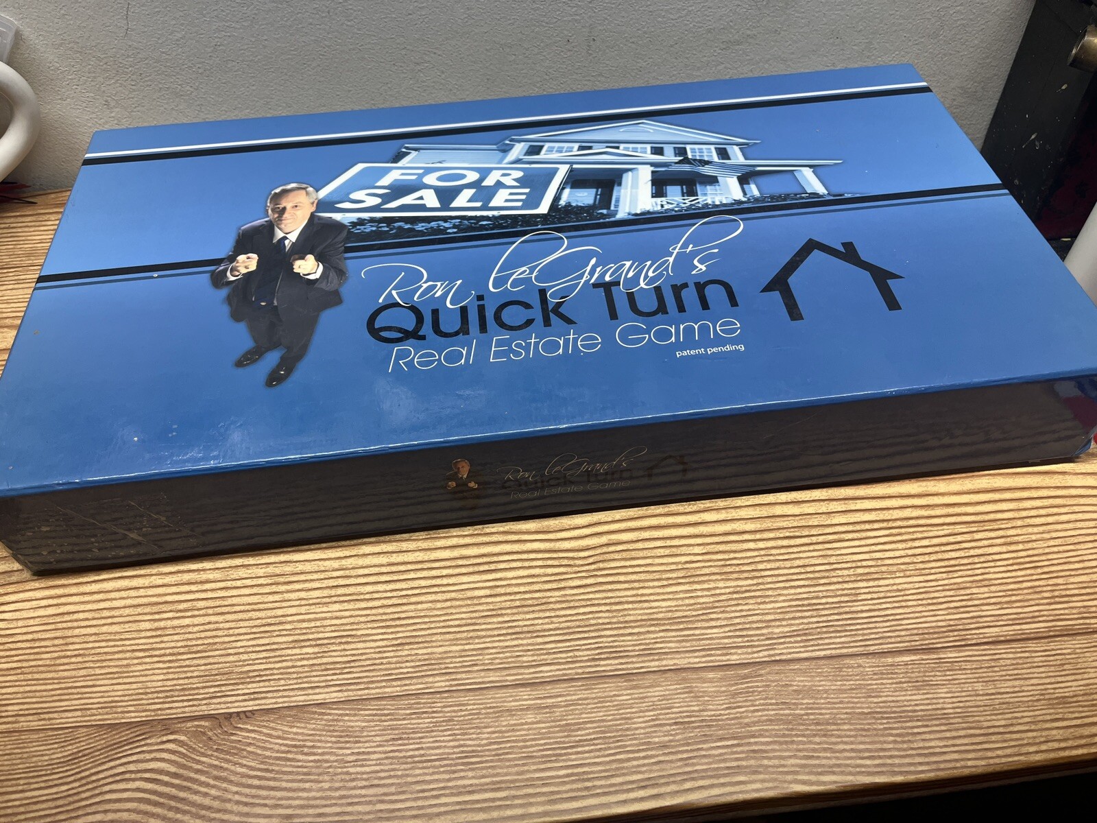 *USED Ron LeGrand Quick Turn Real Estate Investing Board Game Missing calculator