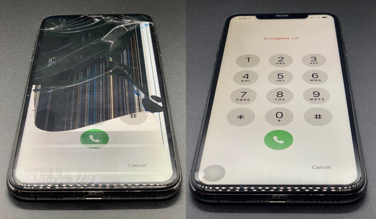 Apple iPhone 15 Cracked Glass Broken OLED Screen Repair Fix Mail In Service FAST