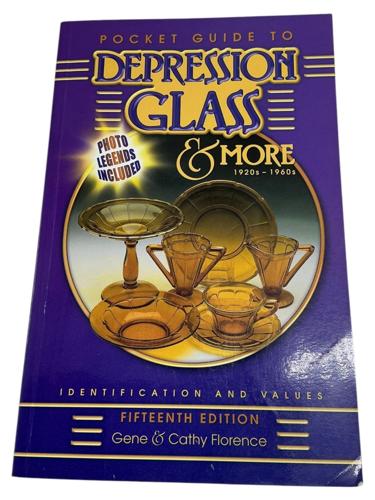 Pocket Guide To Depression Glass & More 1920s-1960s Paperback