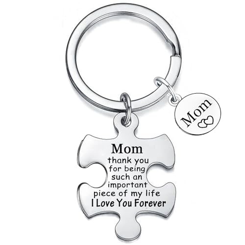 Waeceip Keychain Gifts for Women & Girls - Inspirational Gifts for Mum, Mom