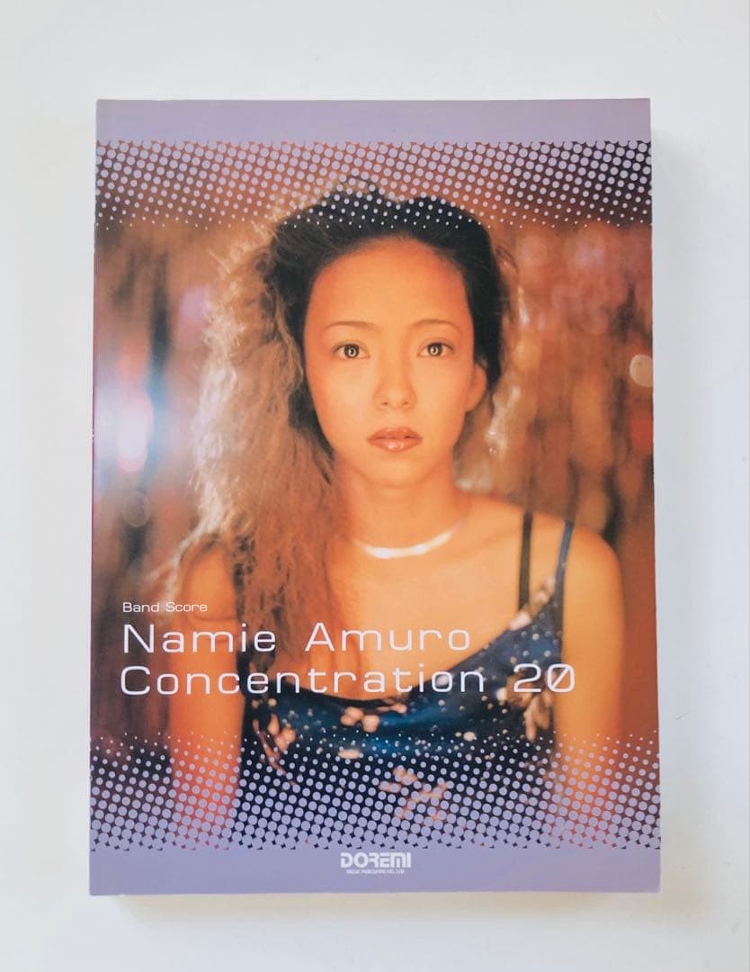 Namie Amuro Band Score Concentration 20 Used Sheet Music Medium Condition RRF