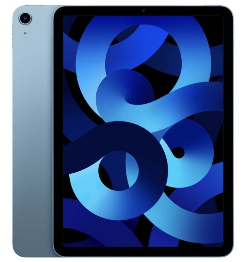 2022 iPad Air 5 256GB M1 A2589 WIFI + 5G Blue - Fair Condition