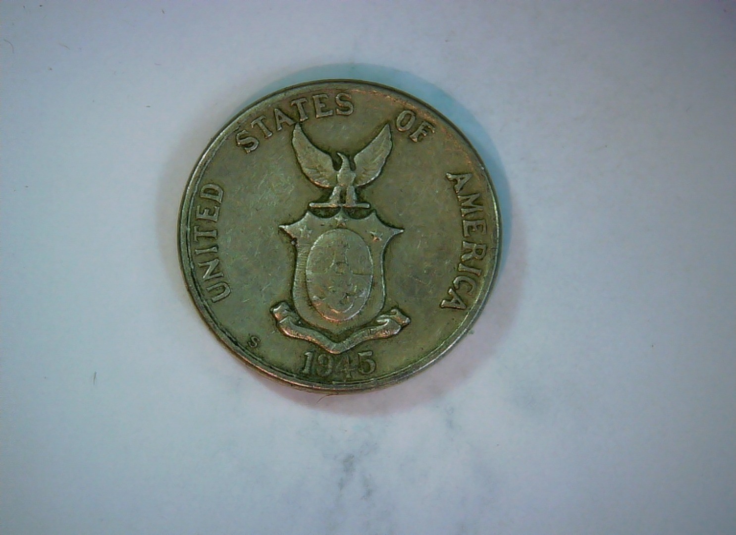 Philippines (U.S. Commonwealth) 1945 5 centavos Commonwealth of the Philippines