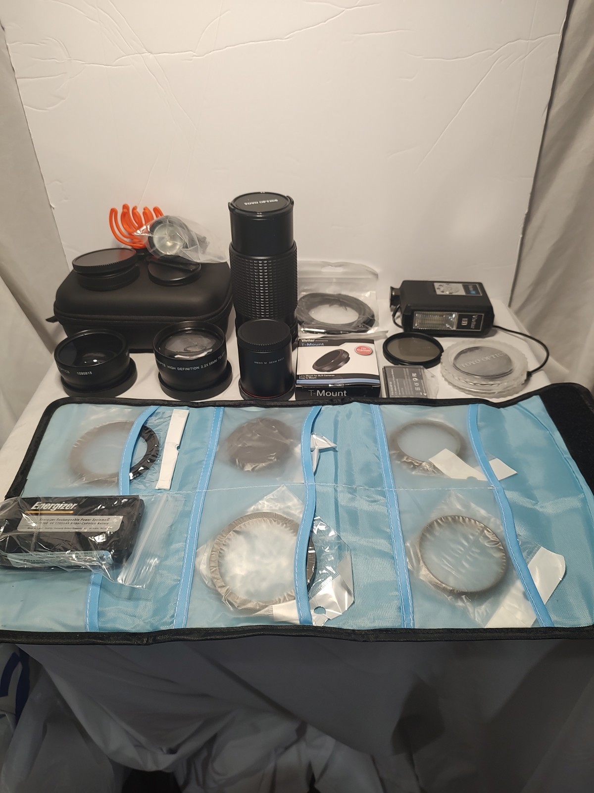 camera accessories large lot