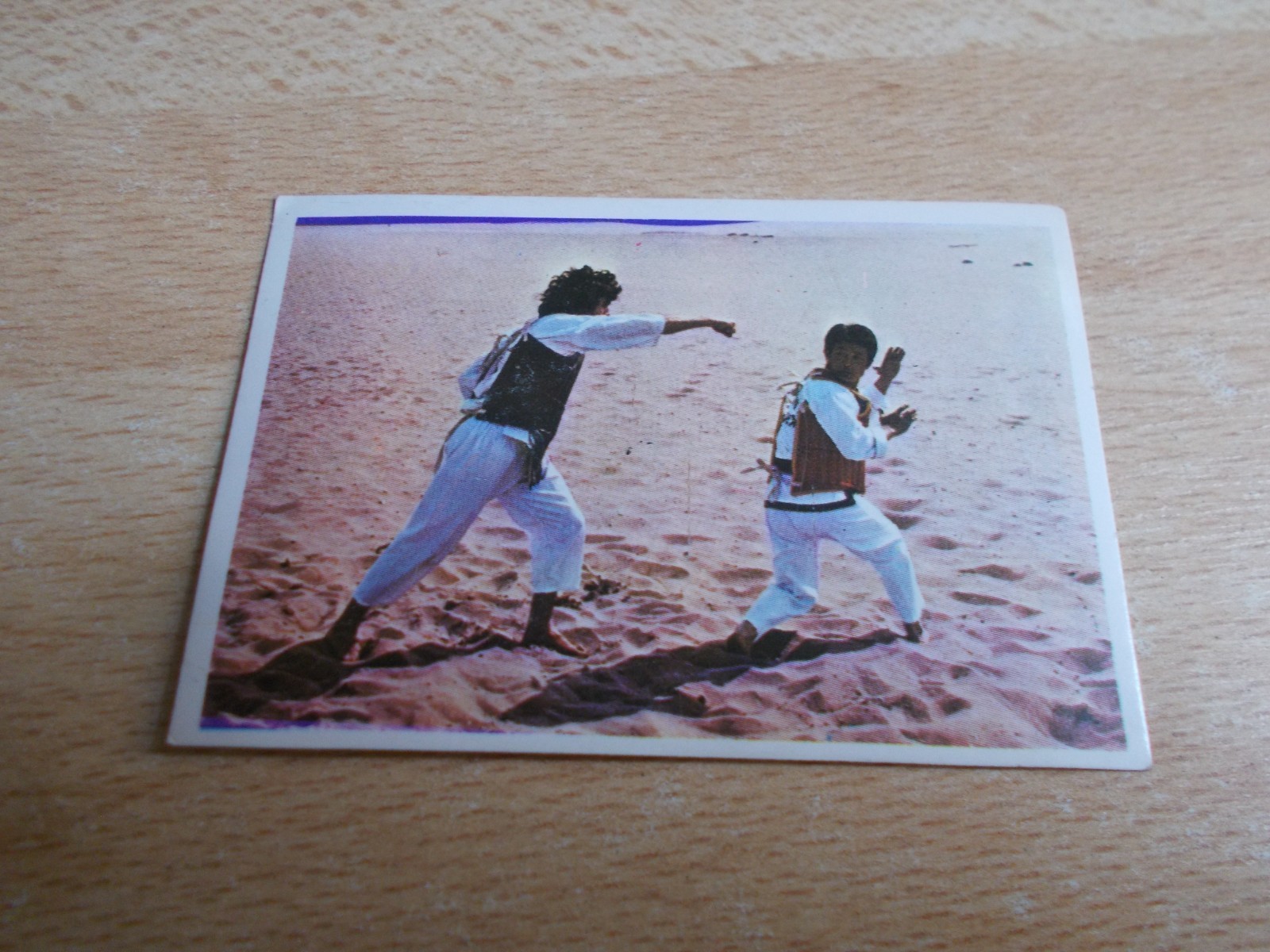 Non PANINI Image For 1976 Album KUNG FU - KARATE - BRUCE LEE - No 99