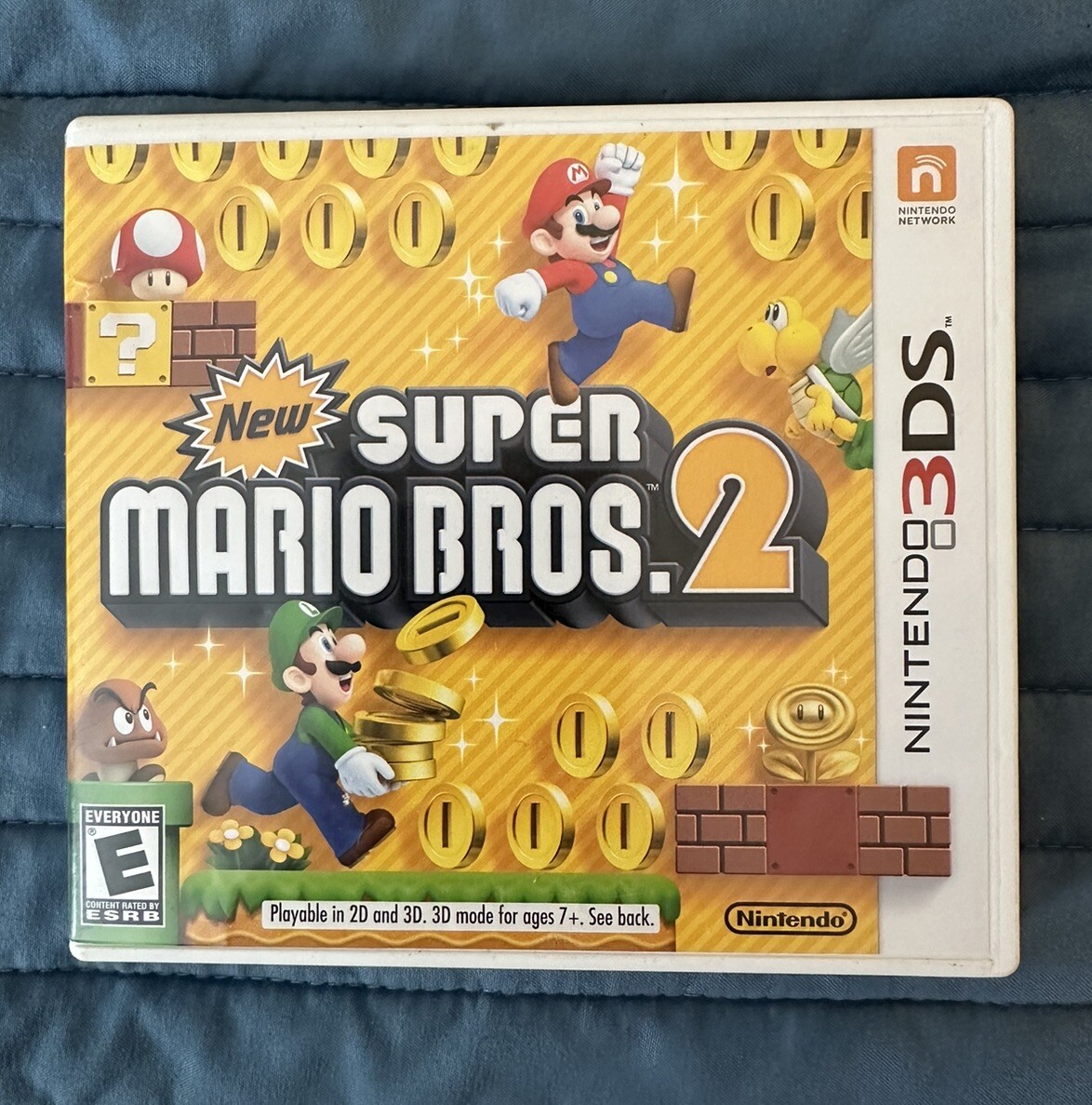New Super Mario Bros. 2 (Nintendo 3DS, 2012) Case Only No Game