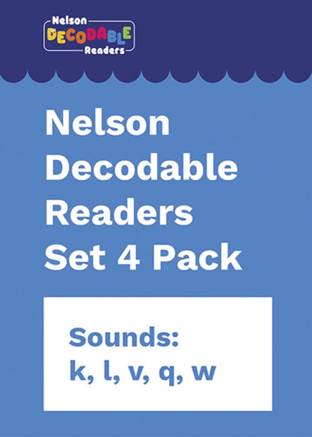 Nelson Decodable Readers Set 4 Pack x 20 by Sally Cowan