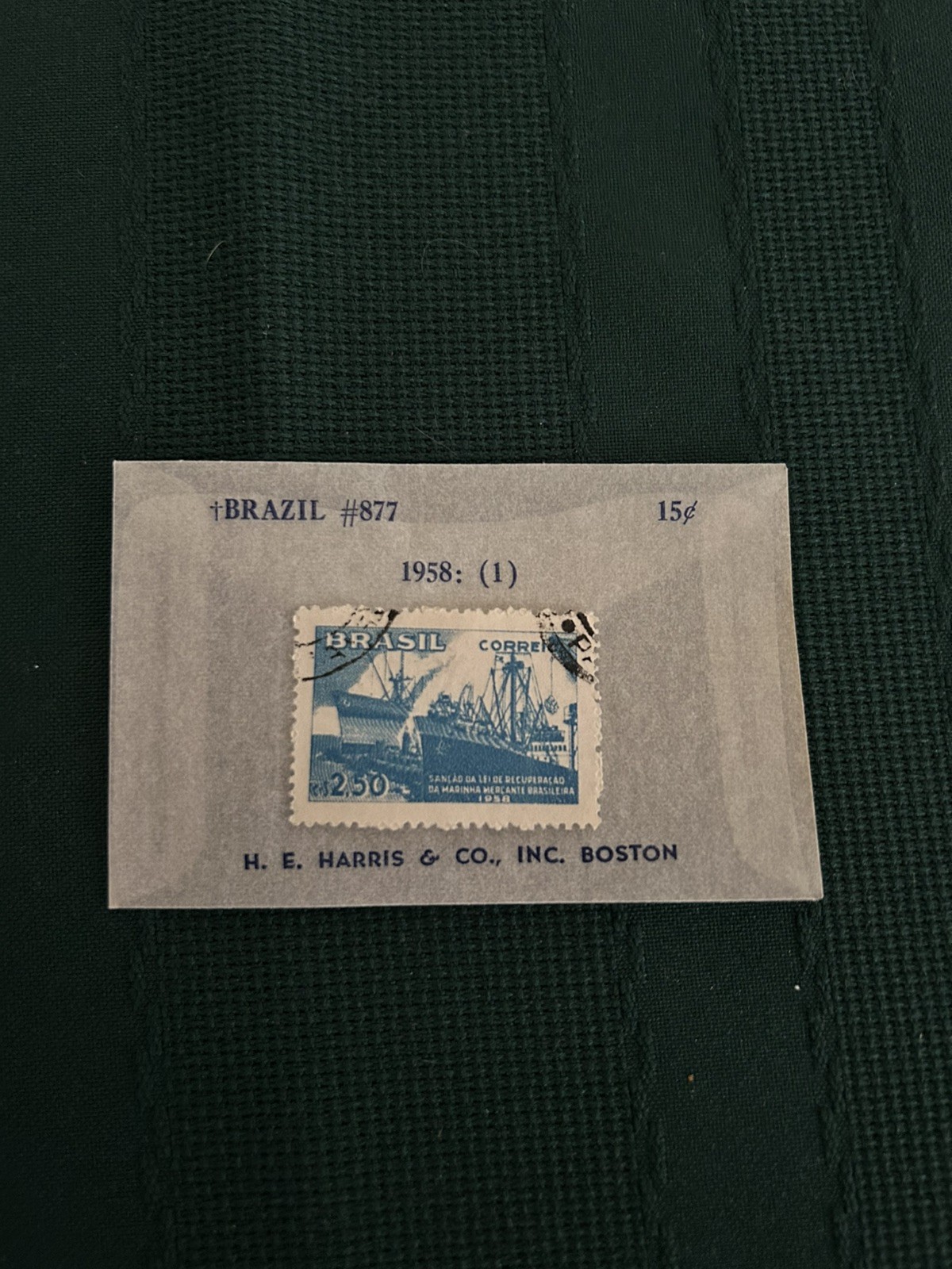 Brazil 1958 Stamp