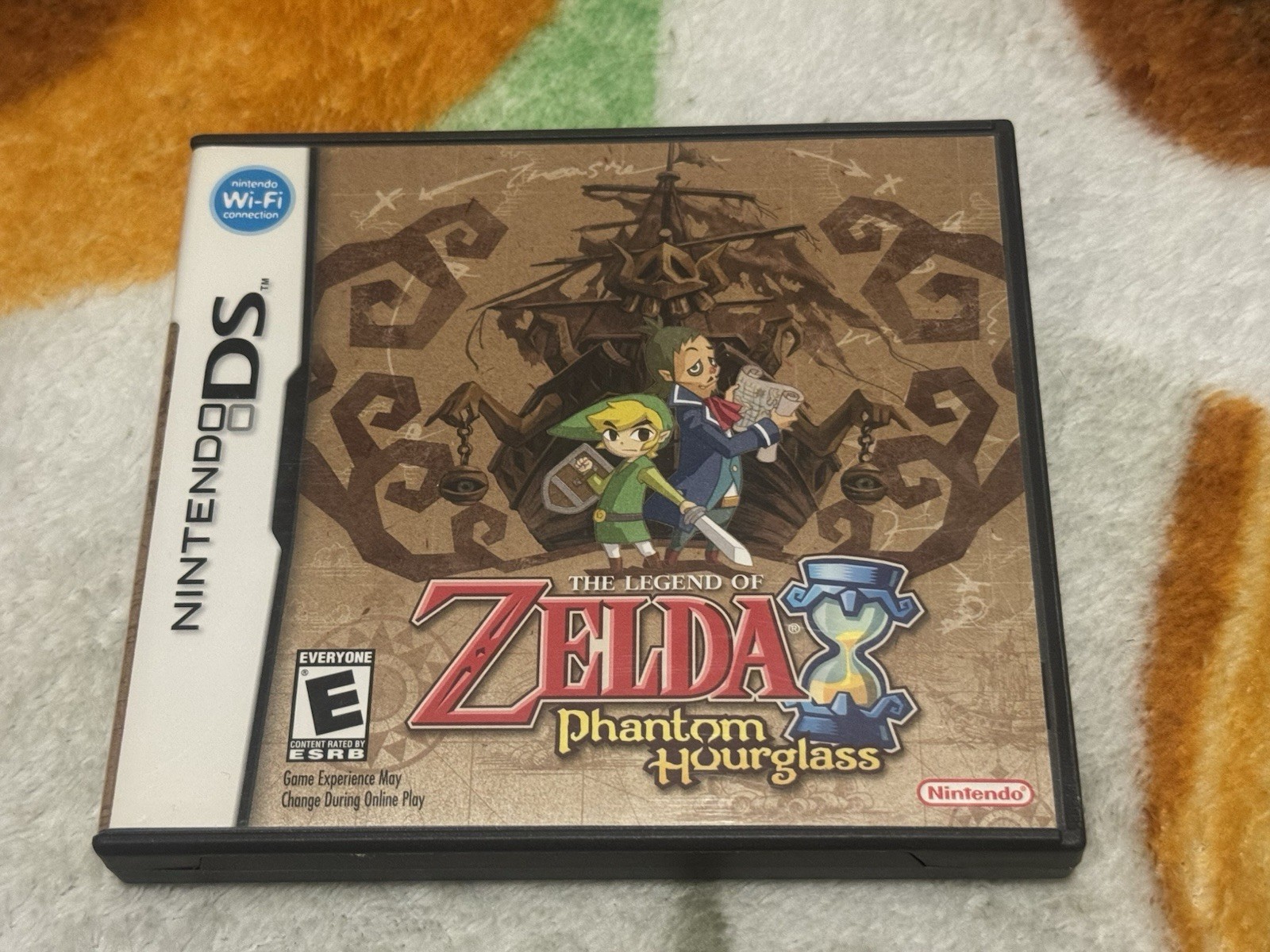 Nintendo DS The Legend of Zelda: Phantom Hourglass Cartridge Case Manual Inserts