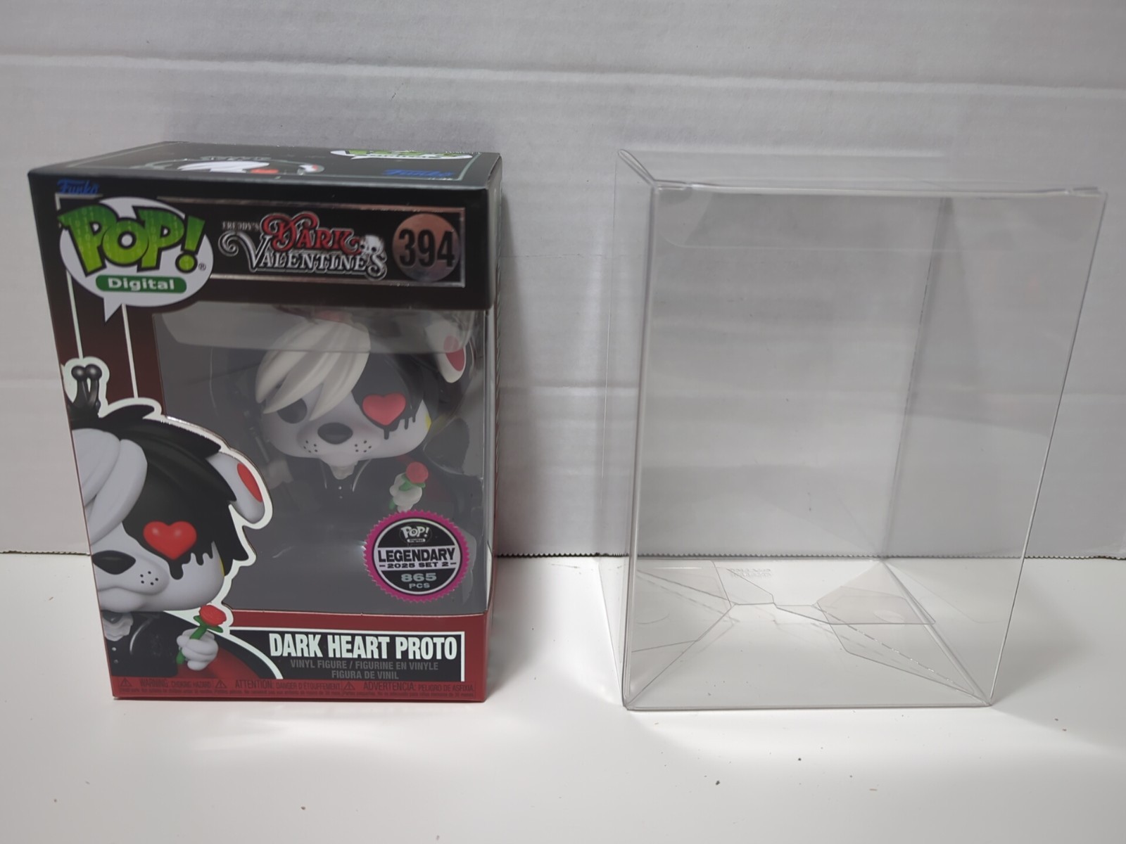 Funko Pop! Digital - Freddy's Dark Valentines: Dark Heart Proto #394 Legendary
