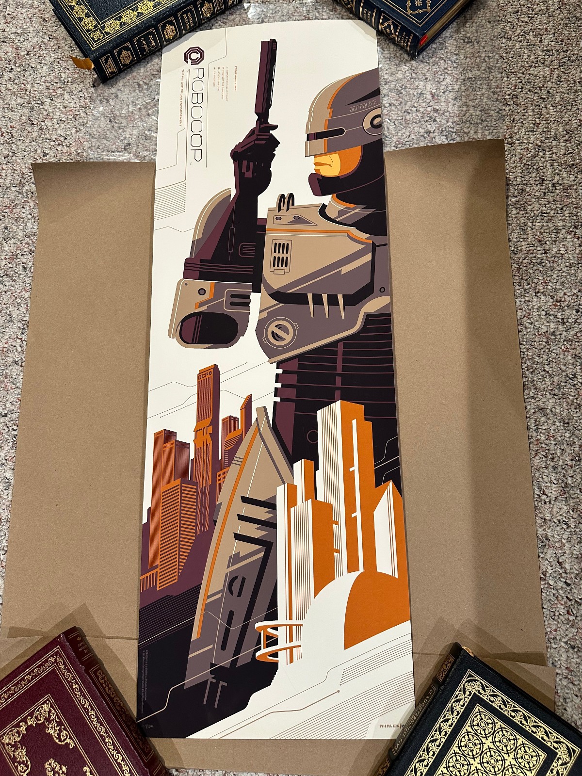 Mondo Robocop Poster by Tom Whalen 204/300