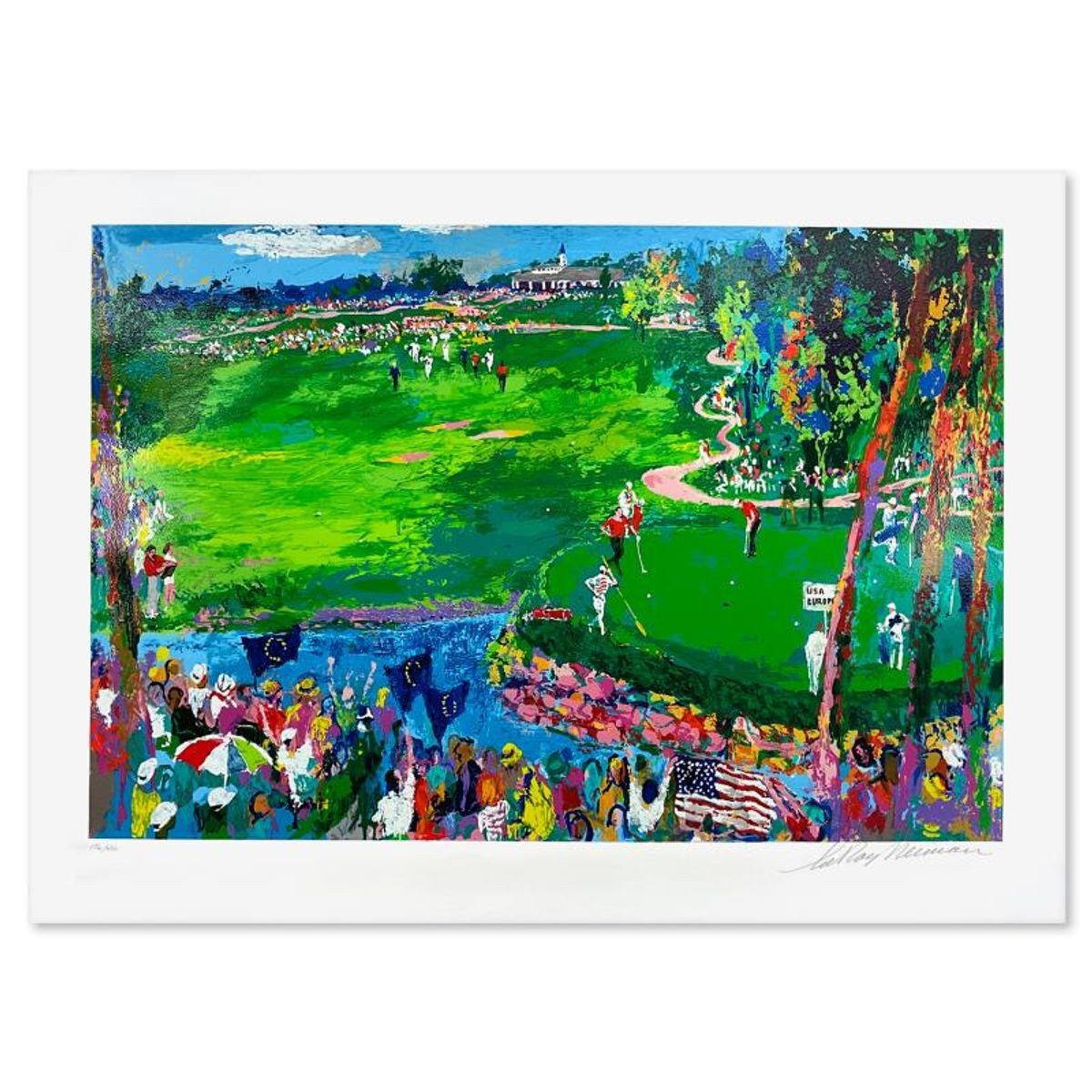 LeRoy Neiman (1921-2012), "Ryder Cup Valhalla 2008" Limited Edition Serigraph, N