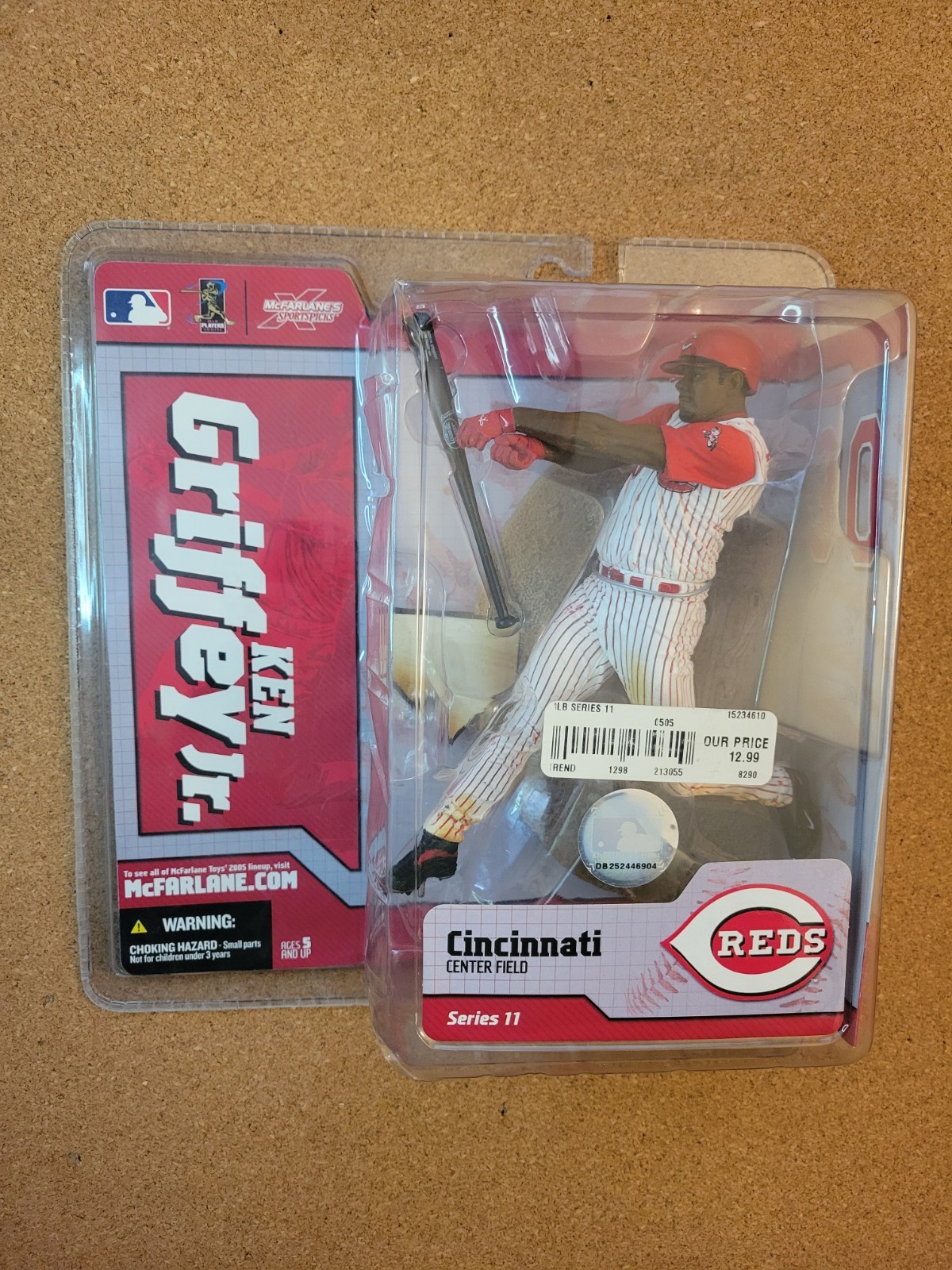 MCFARLANE KEN GRIFFEY JR MLB SERIES 11 REDS