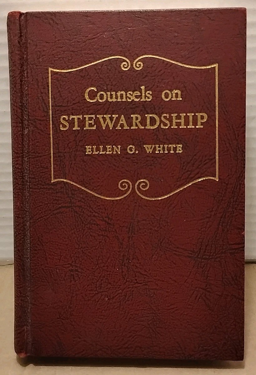 Counsels on Stewardship by Ellen G. White - 1940 - Vintage Compact Hardcover