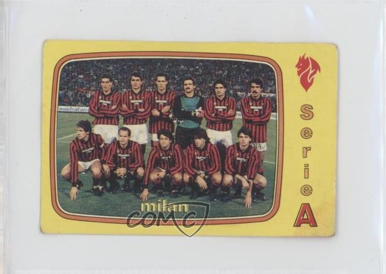 1985-86 Panini Calciatori Stickers AC Milan Team #159 0j9z