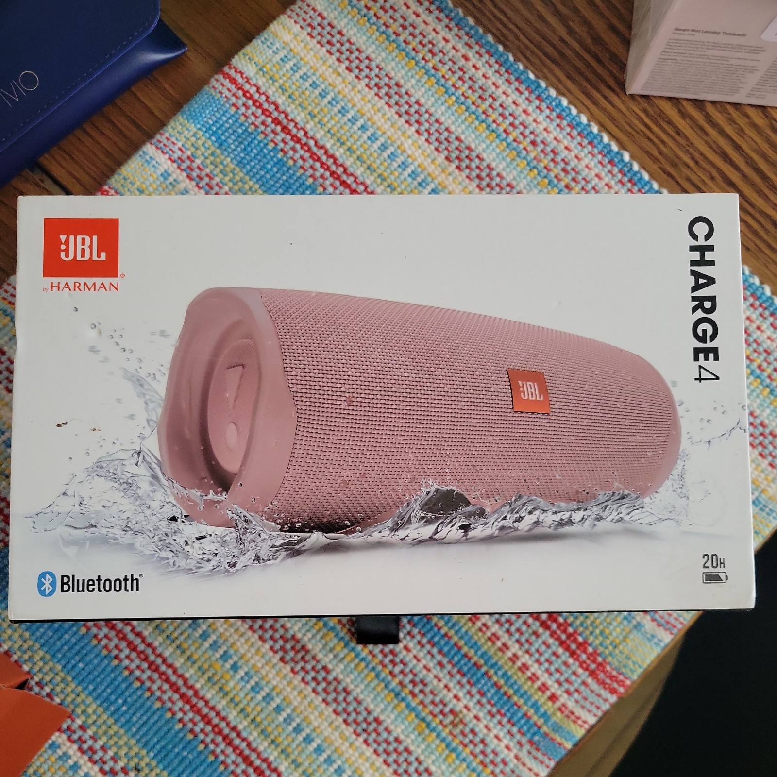 jbl bluetooth speaker charge 4 pink