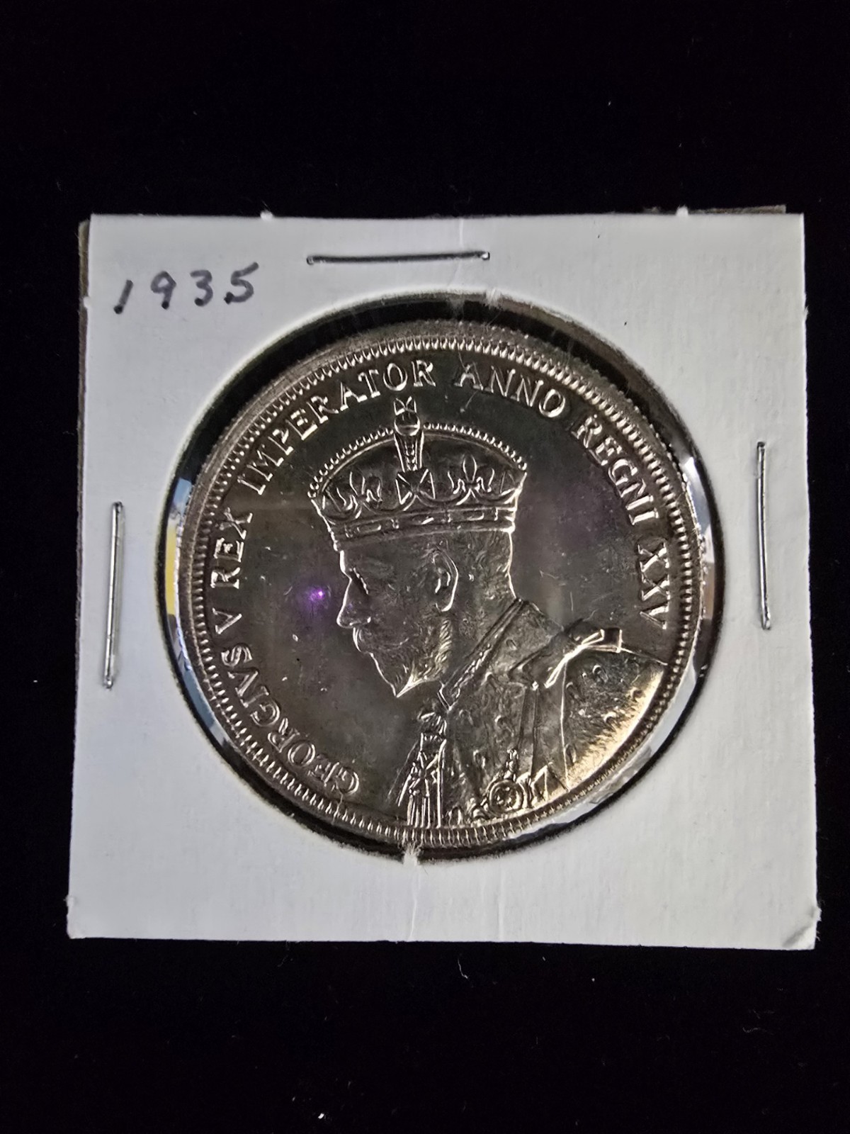 1935 Canada One Dollar Silver Foreign Coin KEY DATE