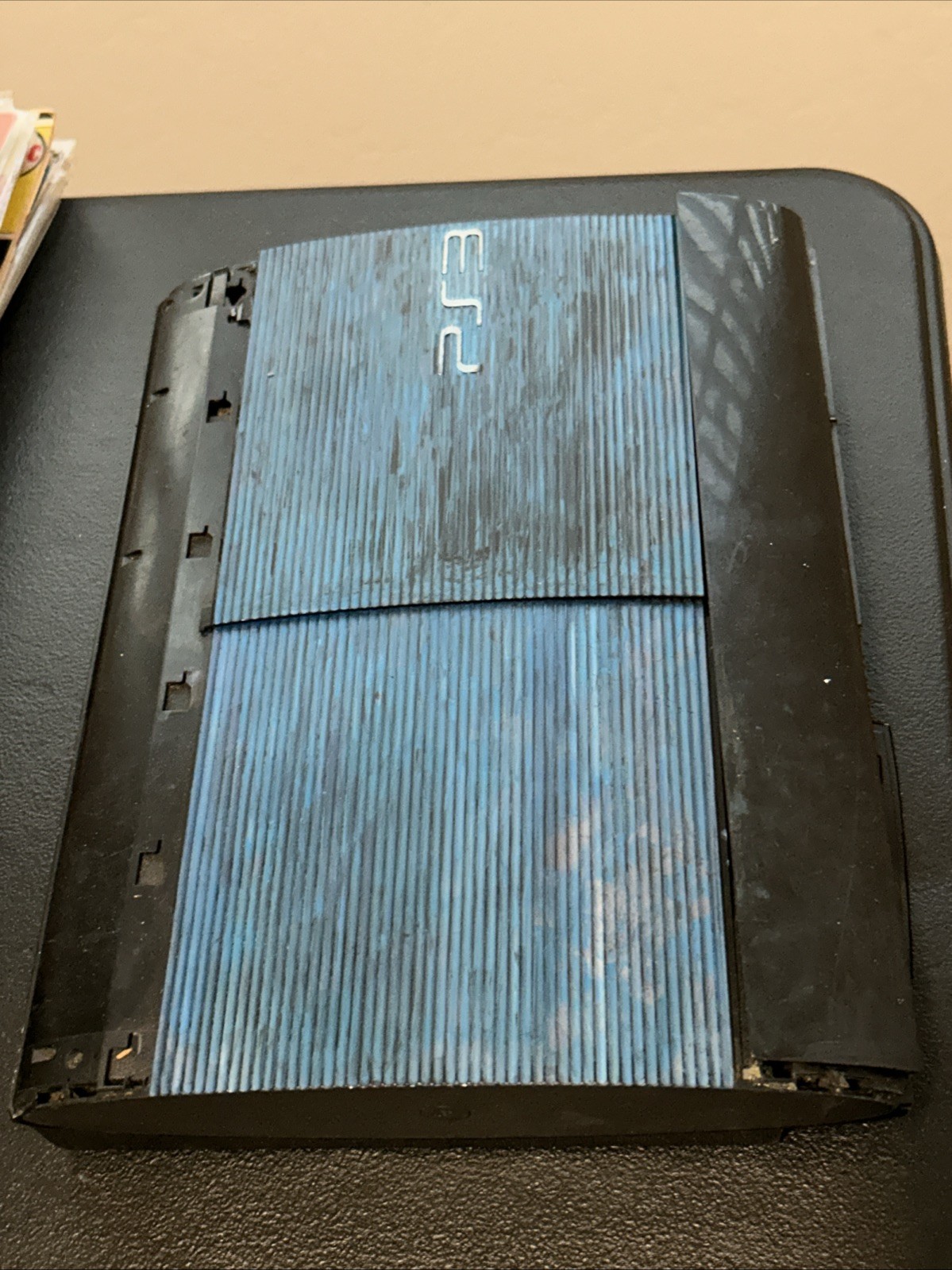 Sony PlayStation 3 Super Slim CECH-4201A Black System Console Only For Parts PS3