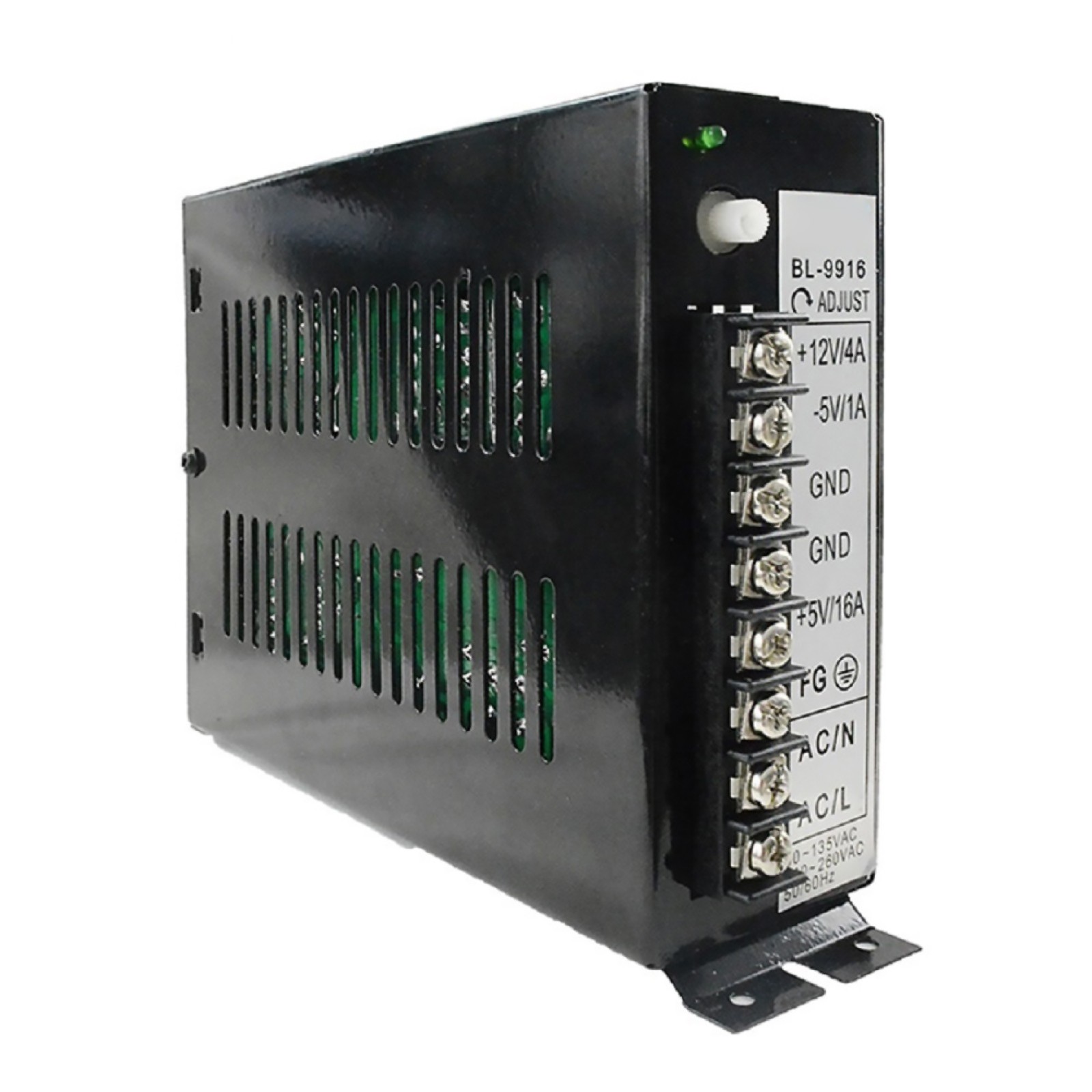 Universal JAMMA Arcade Switching PSU Power Source 110V/220V, 16A +5V +12V -5V