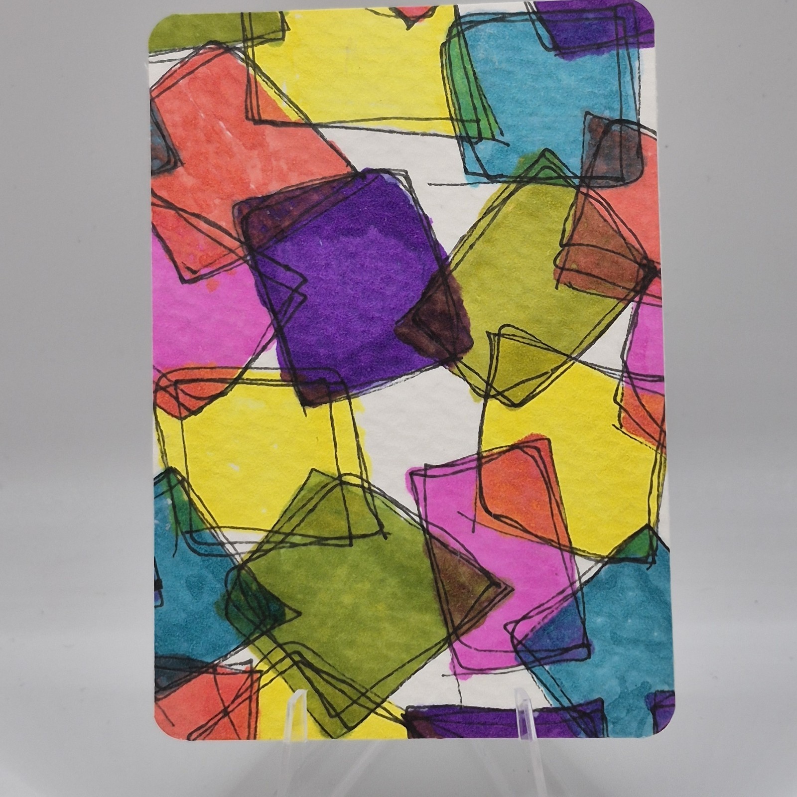 ACEO Original, Watercolor Mini Painting, 3.5in by 2.5in Art