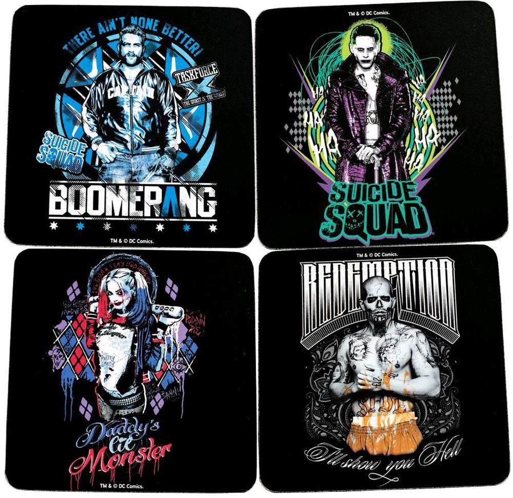 Suicide Squad - Coaster Set - Ikon Collectables
