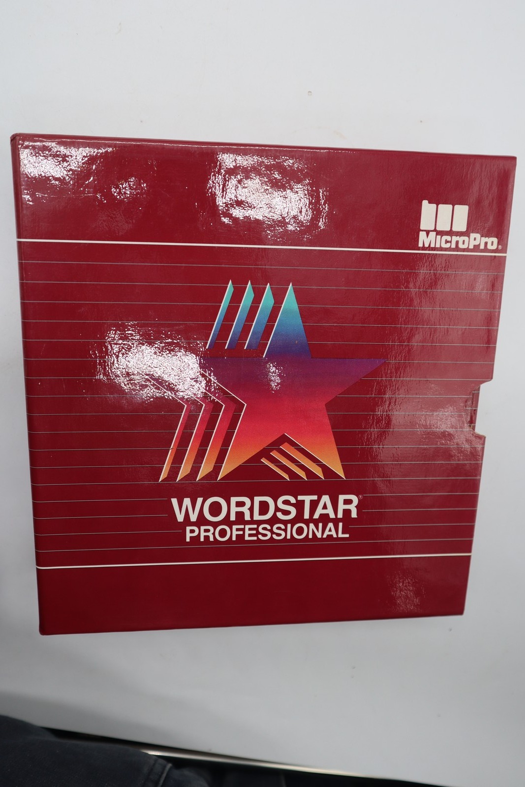 Vintage MicroPro WordStar Professional Release 4 Software Manuals Binder PC DOS