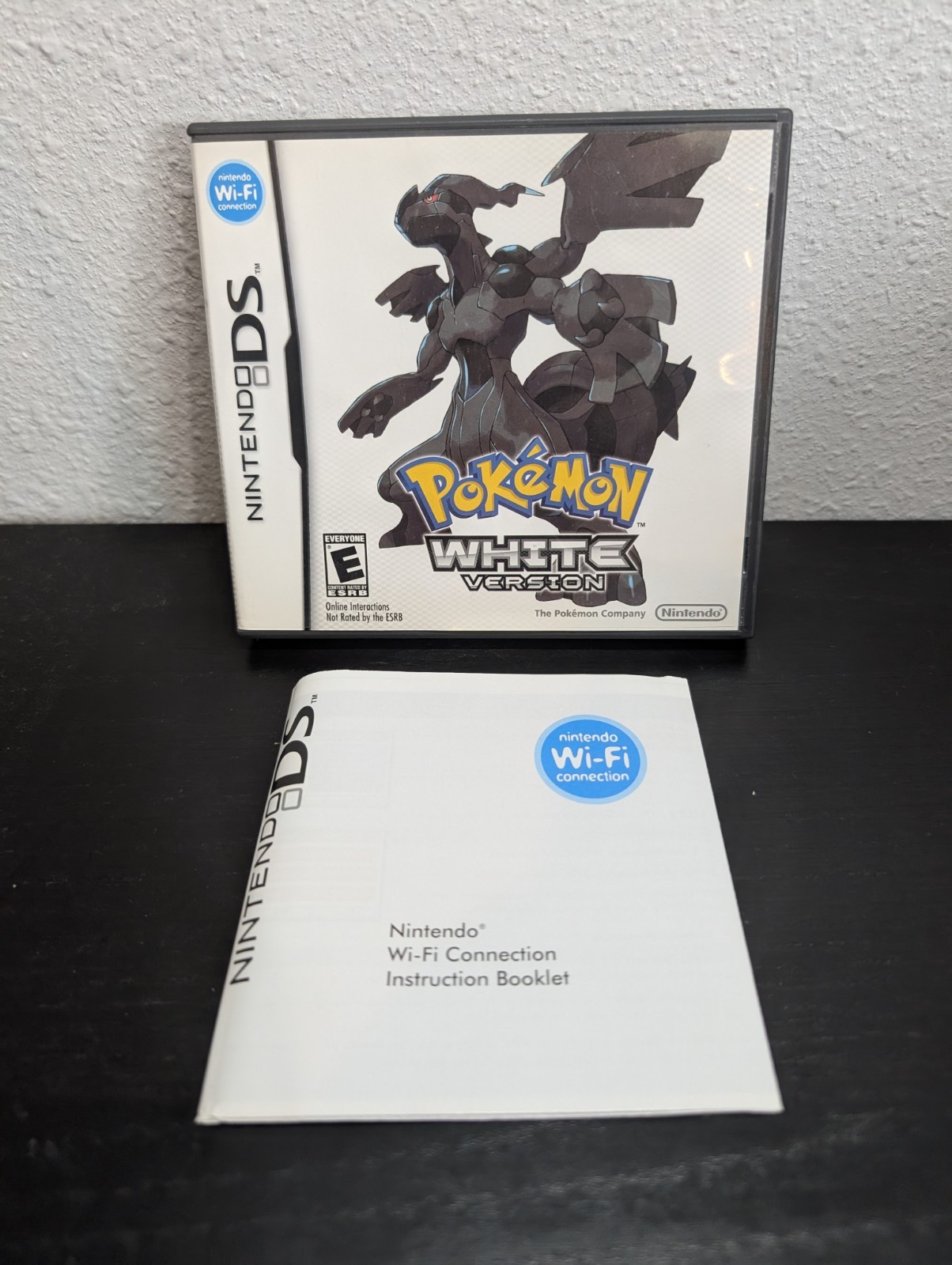 Pokemon White Version (Nintendo DS) - CASE & INSERT ONLY - No Game - Authentic