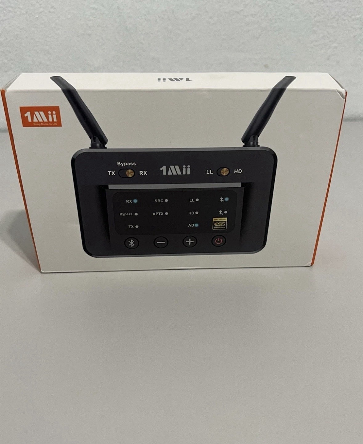 B03Pro Bluetooth 5.3 Transmitter Receiver for Home Stereo TV, HiFi Wireless A...