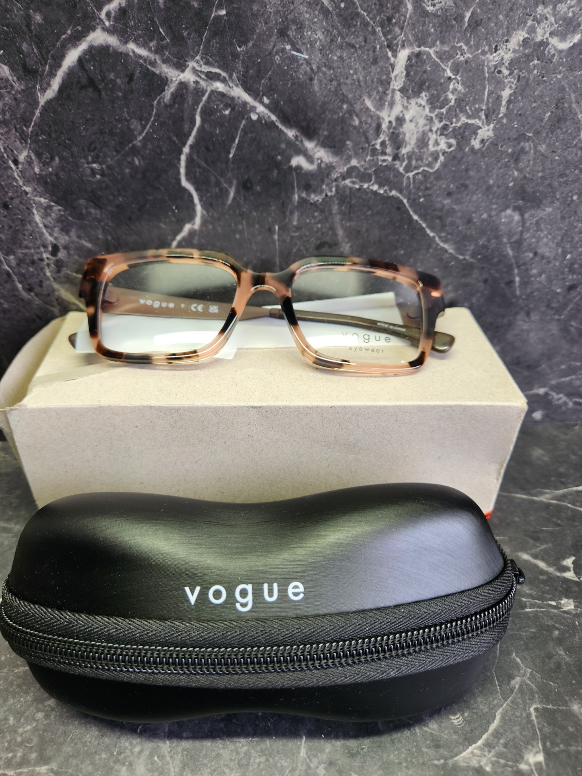 Vogue VO 5559 3145 Havana Rose Turquoise Eyeglass Frames 53-17-140 New