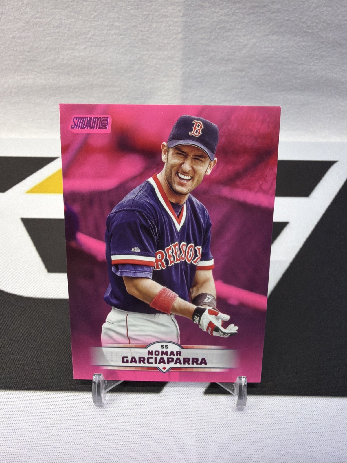 2025 Stadium Club #20 Nomar Garciaparra Pink Foil