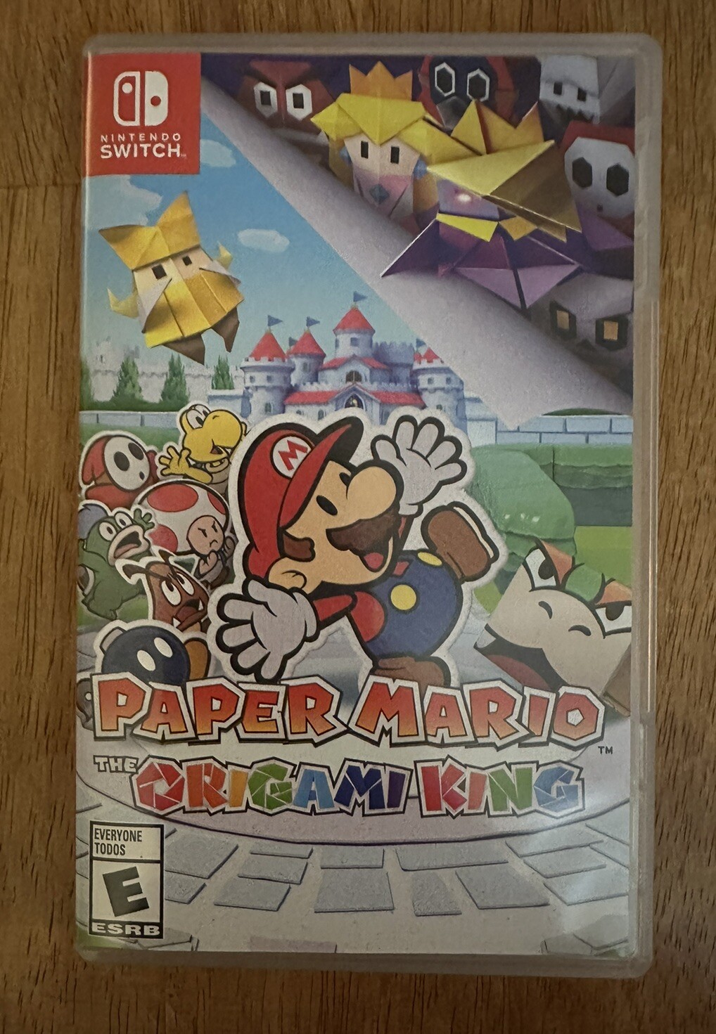 Paper Mario The Origami King Nintendo Switch **Case Only NO GAME**