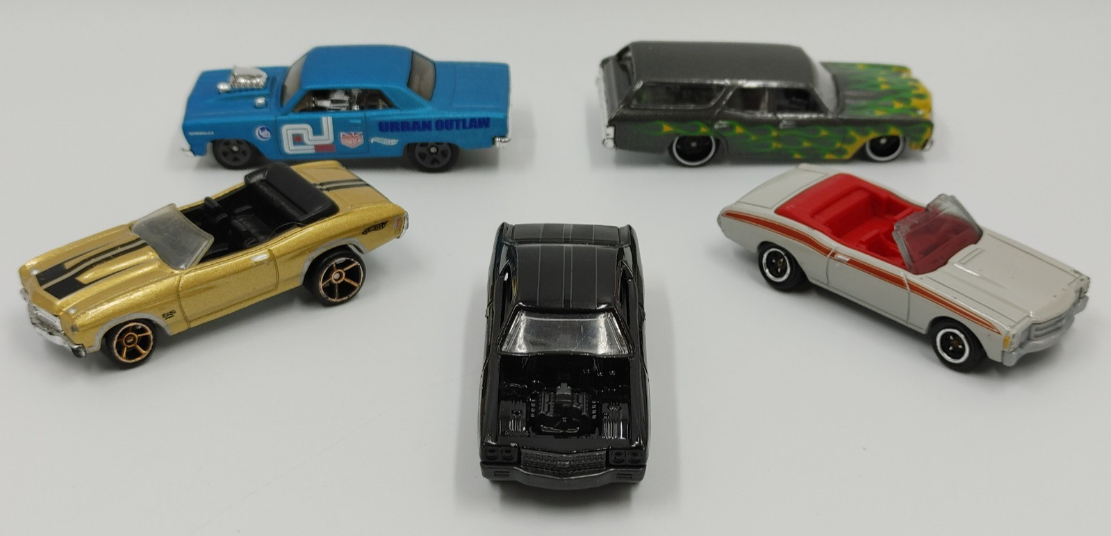 5 Chevy Chevelle Die Cast Lot Hot Wheels Matchbox & Others Chevrolet GM 1:64 