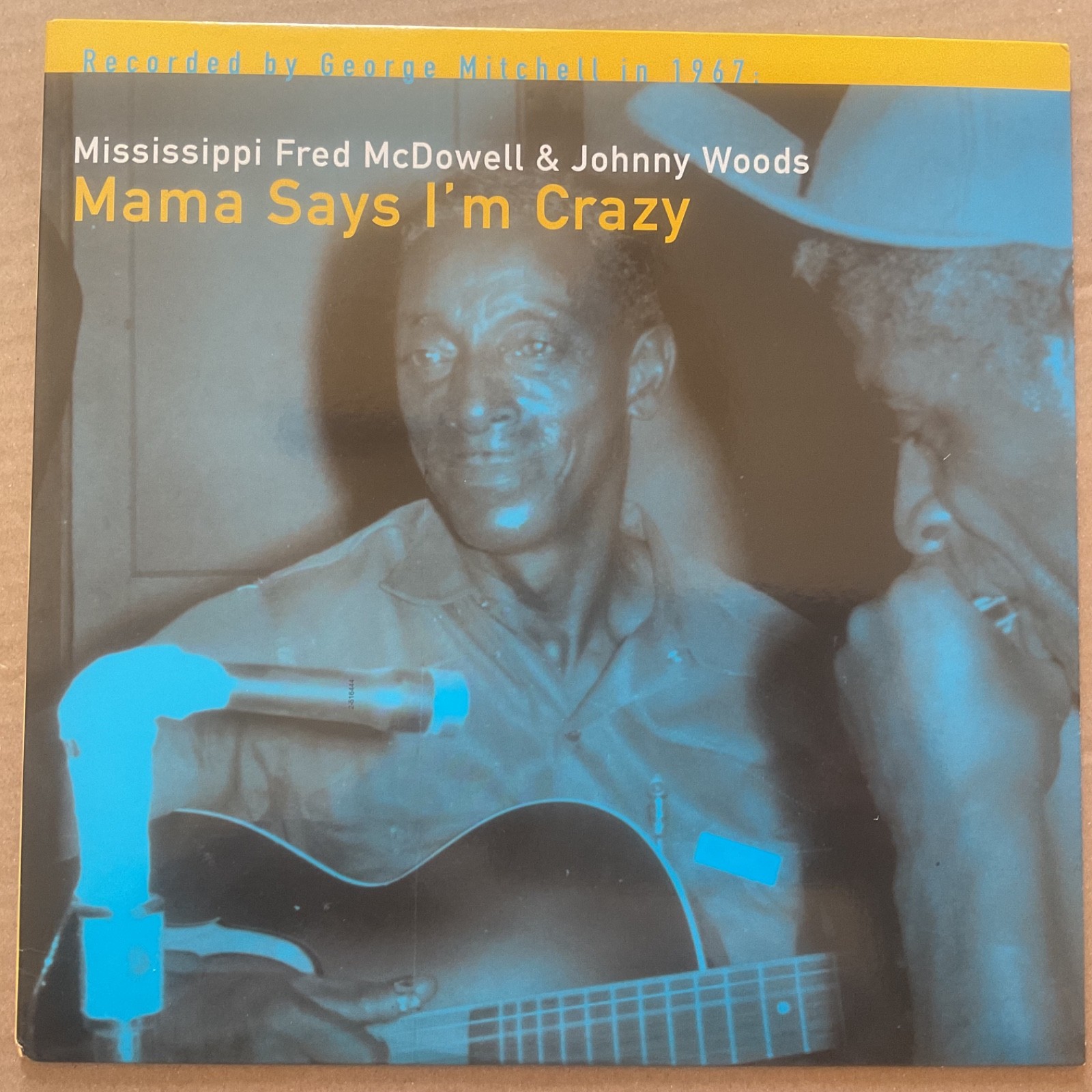 Mississippi Fred McDowell & Johnny Woods Mama Says I’m Crazy Vinyl LP NM/NM