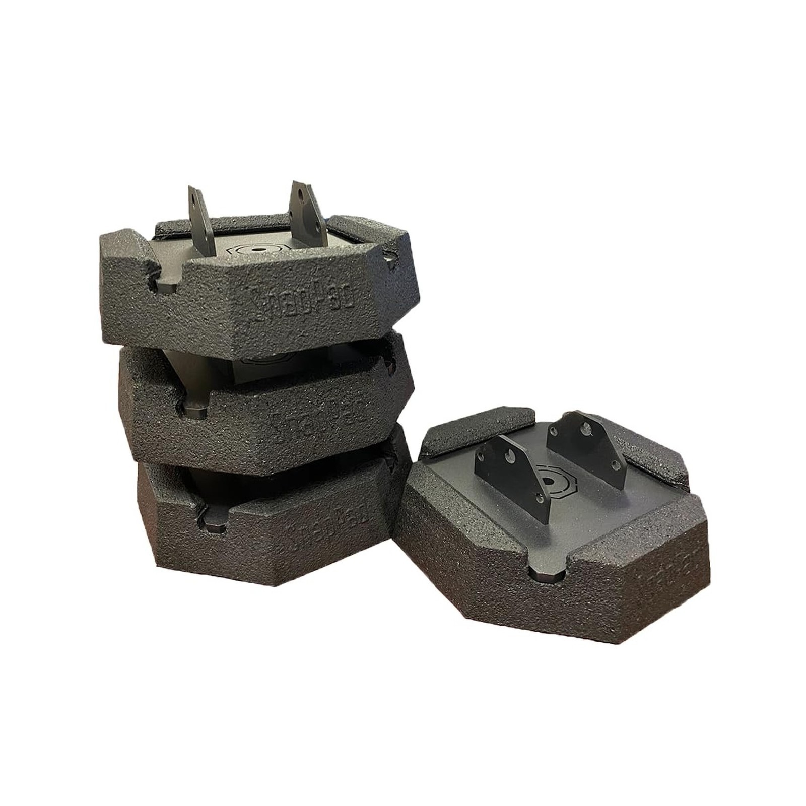 SnapPad SnapJack® QD (Pack of 4) | Four-Point Trailer Jack Stands Featuring